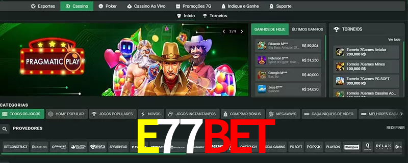 cassino E77Bet